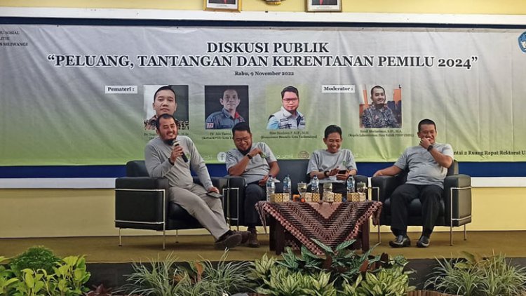 Minimalisir Kesalahan Pemilu, FISIP Unsil Gelar Diskusi Publik