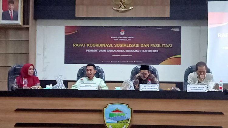 KPU Kota Tasik Lakukan Persiapan Antisipasi Kerawanan Pemilu