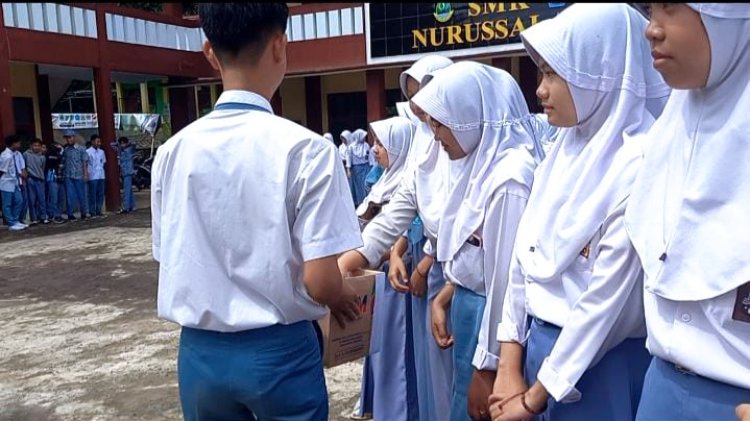 Empati Korban Gempa Cianjur, Siswa SMK di Tasik Galang Donasi