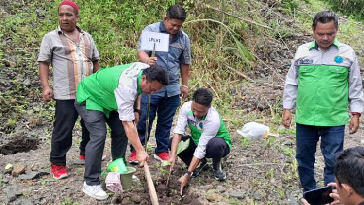 Peringati Hari Pohon Sedunia, DPP LPLHI Tasik Tanam Pohon di Eks Galian C