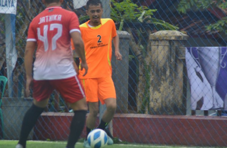 Pokja Jurnalis FC Taklukan PJU Polres Tasikmalaya Lewat Adu Finalti