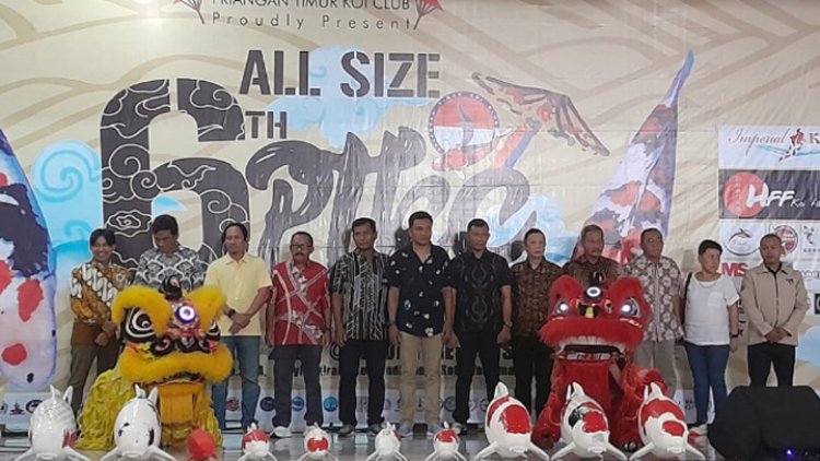 Pj Wali Kota Minta Event Koi Show Digelar Rutin