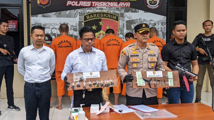 Polisi Tangkap Komplotan Curanmor dan Amankan 16 Unit Motor