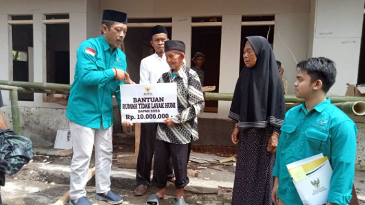 Korban Kebakaran di Neglasari, Dapat Bantuan BAZNAS