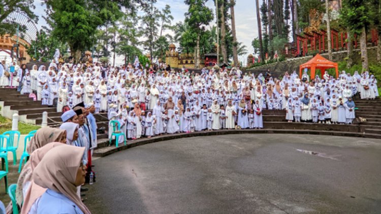 Tanamkan Rukun Islam Kelima Sejak Dini, BKPRMI Kota Tasik Adakan Manasik Haji