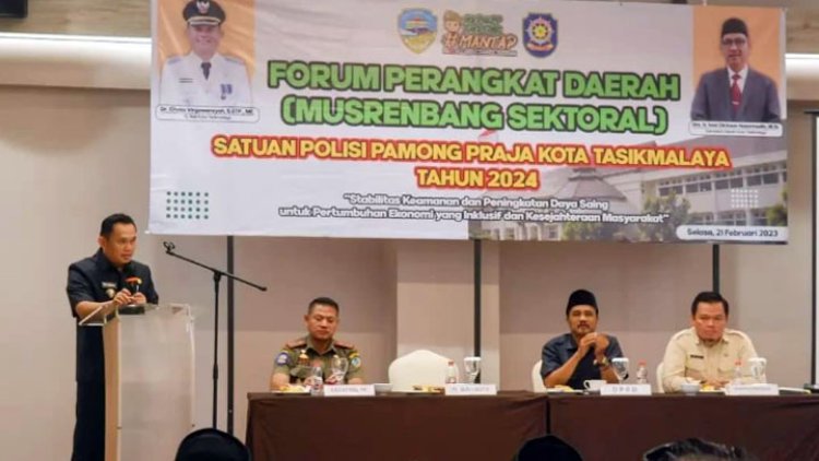Komisi I DPRD Kota Tasik Dorong Penguatan Kinerja Satpol PP
