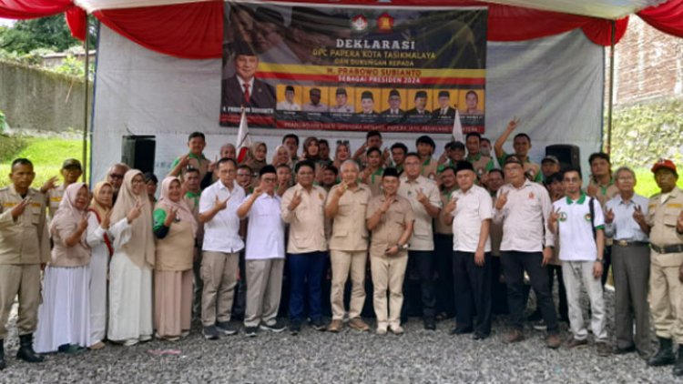 DPC PAPERA Kota Tasik Optimis Bisa Pertahankan Perolehan Suara Prabowo