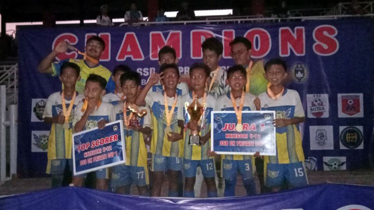 Kejuaraan SSB DK Private Cup Lahirkan Juara Hebat