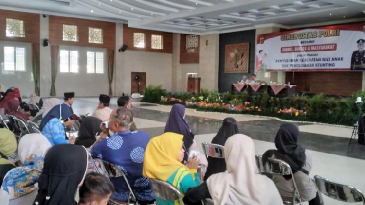 Polres Tasik Bangun Sinergitas Bantu Atasi Stunting