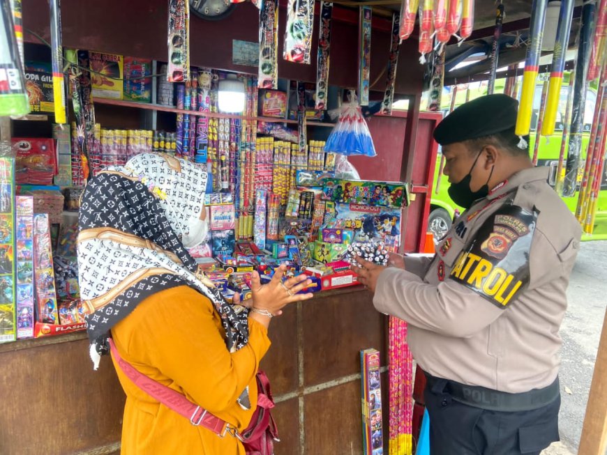 Polisi Beri Imbauan Larangan Petasan, Berani Jual, Siap siap Ditindak Tegas