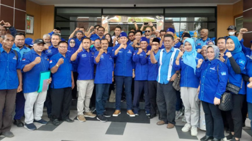 Sikapi Isu PK Kubu Moeldoko, DPC Partai Demokrat Kota Tasik Sampaikan Petisi ke Pengadilan Negeri