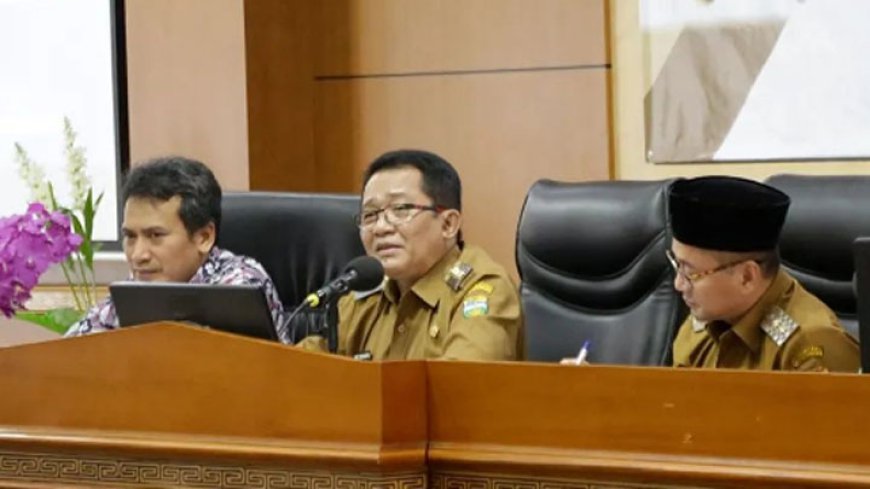 Bupati Ade Laksanakan High Level Meeting Elektronifikasi Transaksi Pemerintah