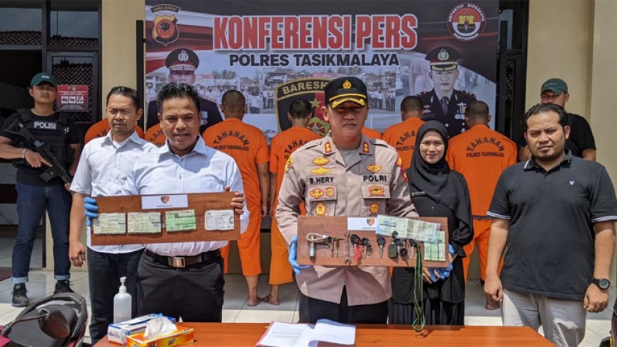 Pelaku Curanmor Diringkus Polisi, Motor N-Max Milik Aam Kembali