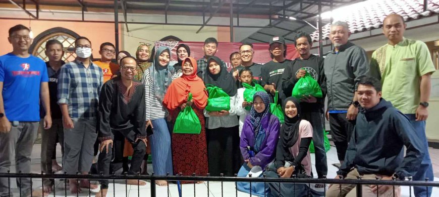 Komunitas Tazbrunners Berbagi dengan Anak Yatim dan Dhuafa