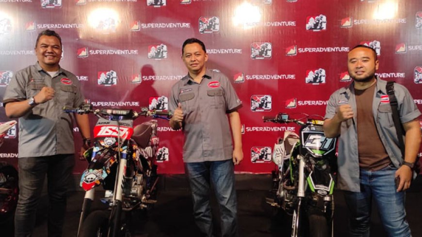 Pebalap Nasional dan Internasional Ramaikan Kejurnas Super Moto di Tasik