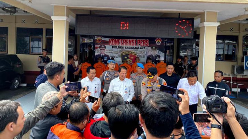 Polisi Bekuk Pengedar Uang Palsu di Tasikmalaya