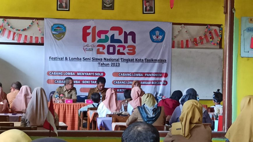 Disdik Gelar FLS2N Tingkat Kota Tasik, Target Raih Juara di Jabar dan Nasional