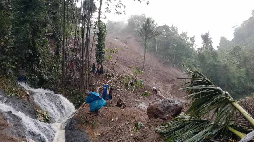 Dua Lansia Warga Karangnunggal Meninggal Terseret Material Longsor