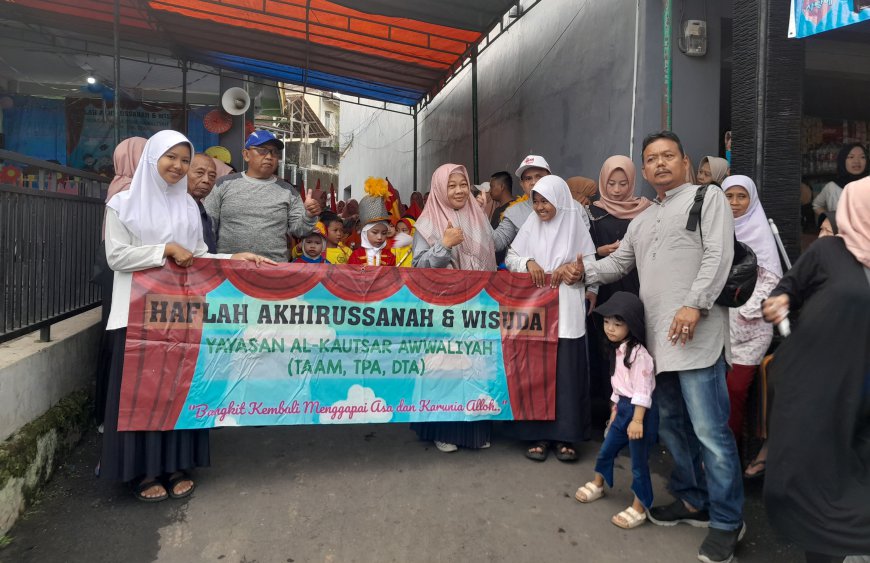 Latih Kemandirian Anak, Yayasan Al Kautsar Nagrog Situ Gede Gelar Haflah Akhirussanah