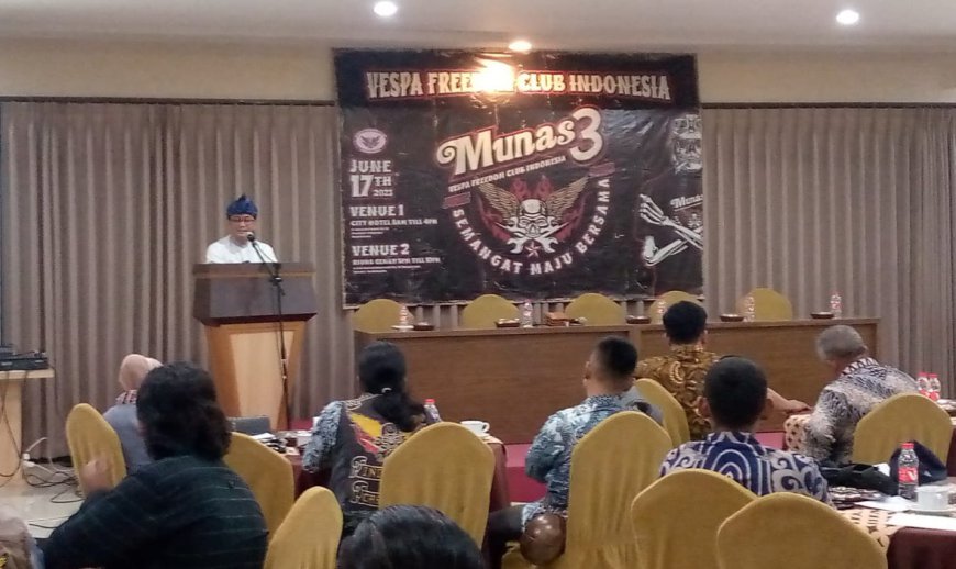 Vespa Freedom Club Indonesia Gelar Munas ke 3 di Tasikmalaya