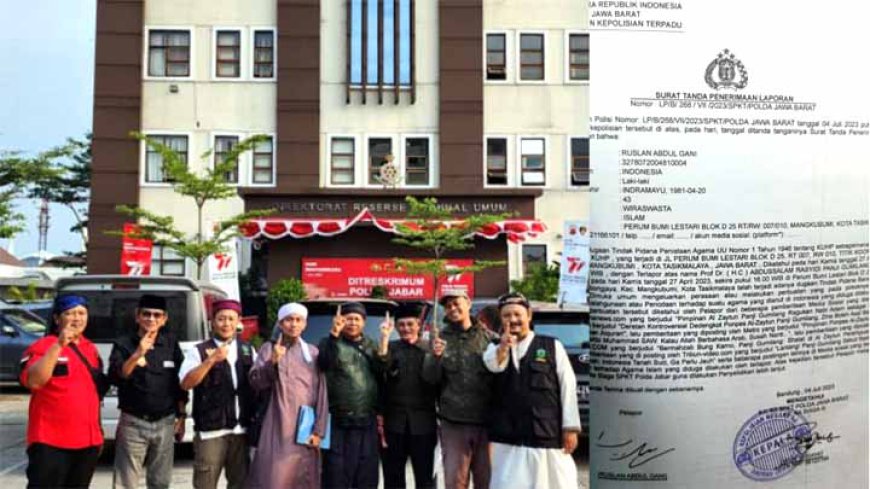 Akhirnya Aktivis Muslim Tasikmalaya Laporkan Panji Gumilang ke Polda Jabar