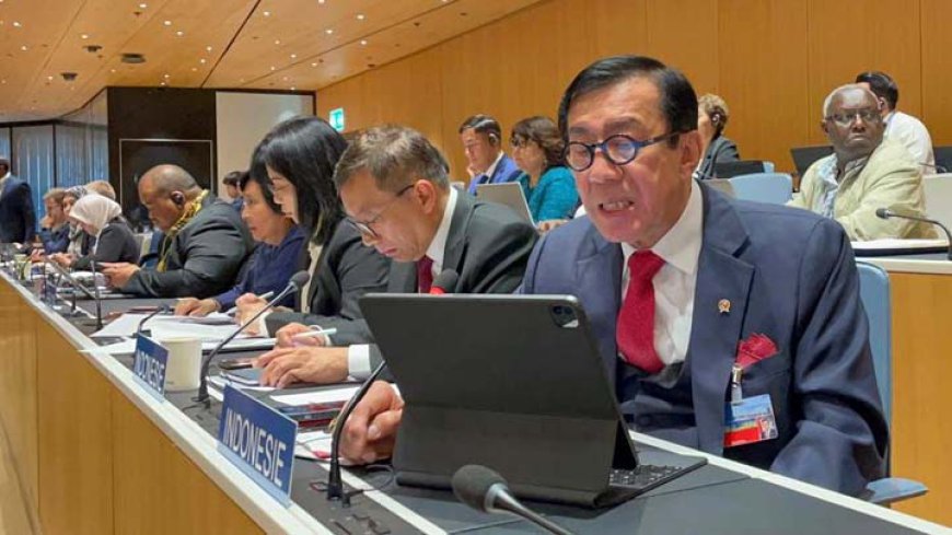 Yasonna Pimpin Delegasi Indonesia dalam Sidang WIPO ke-64 di Swiss