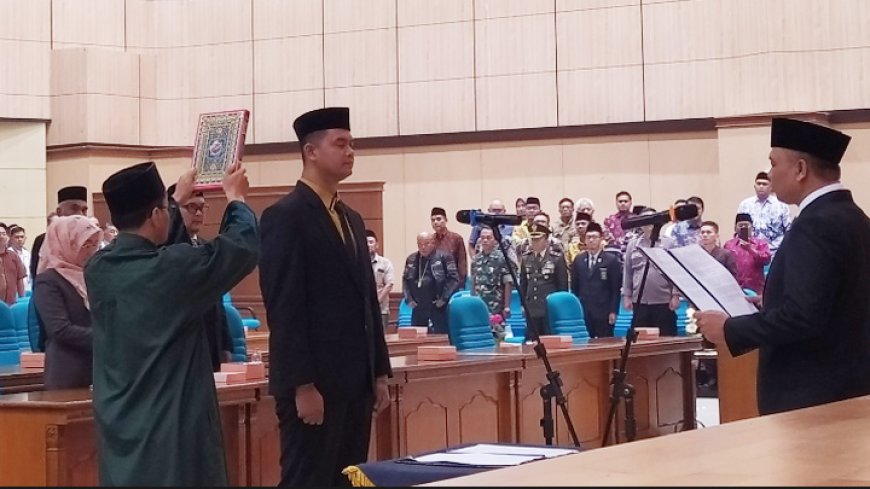 Fahmi Muzaki Dilantik, PAW Lanjutkan Kebaikan dan Menyuarakan Aspirasi Masyarakat
