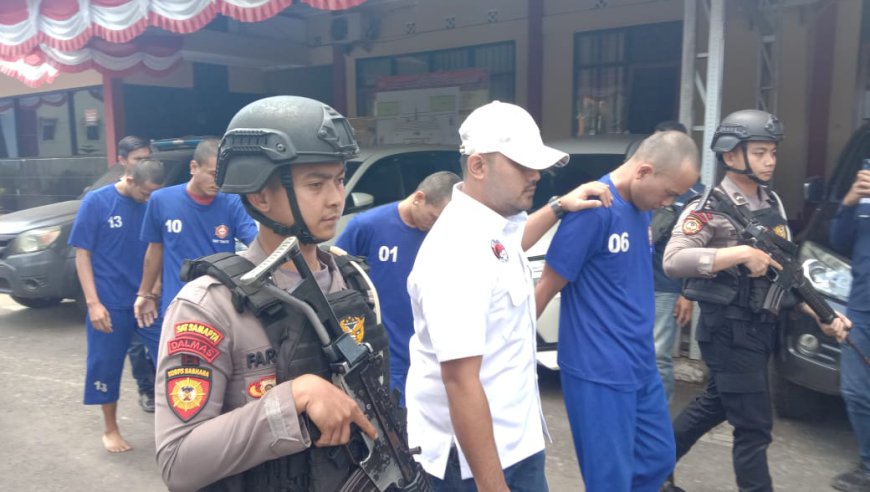 Edarkan Barang Terlarang, Empat Pelaku Berhasil Dibekuk Polisi