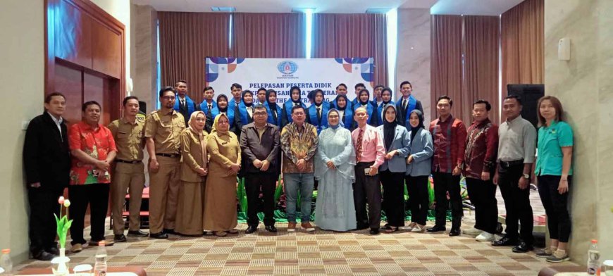 Puluhan Lulusan Akpar Nusantara Dilepas Job Training ke Luar Negeri