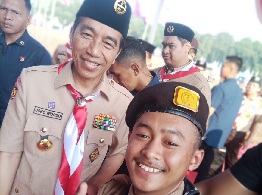 Ajak Presiden Jokowi Foto Bersama, Rizwan: Berasa Mimpi