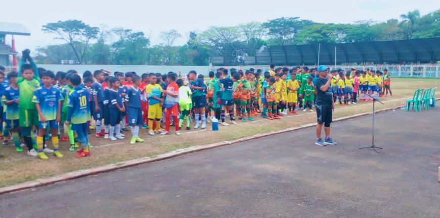 Puluhan Tim Sepakbola Ikuti Kejuaraan Road To Geas Nasional di Tasikmalaya