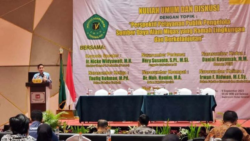 Dukung Tujuan Pembangunan Berkelanjutan, Ombudsman Berikan Kuliah Umum dan MoU dengan IAI Tasikmalaya