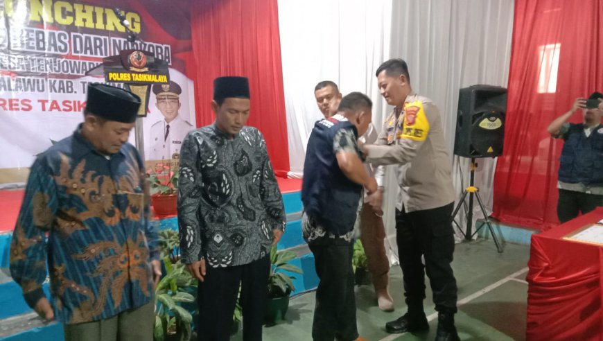 Lima Kedusunan di Desa Tenjowaringin Salawu Jadi Kampung Bebas Narkoba