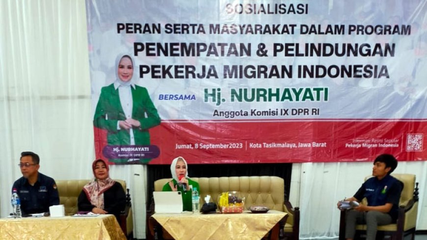 Nurhayati Ingatkan Masyarakat Jika Ingin Bekerja di Luar Negeri Harus Lewat Jalur Resmi