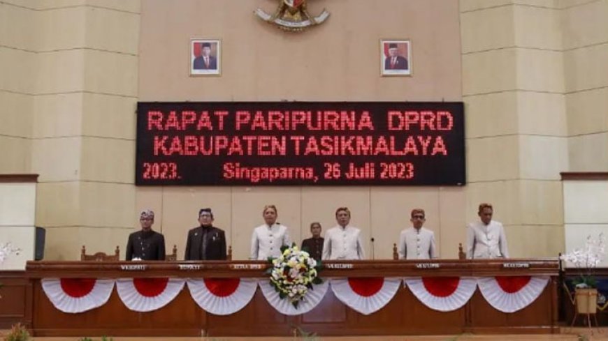 Rapat Paripurna Hari Jadi ke-391, Makna Mensyukuri Nikmat Tuhan untuk Kab.Tasikmalaya