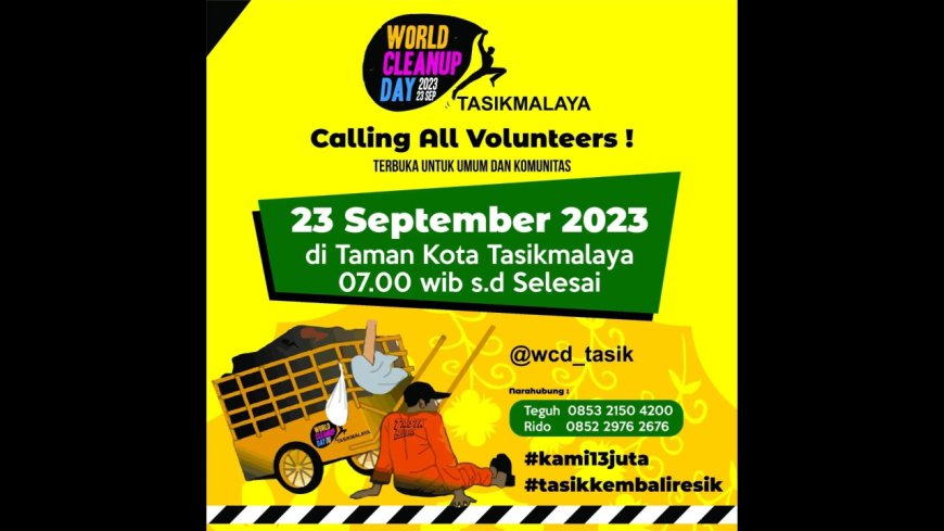 WCD 2023 Siap Digelar, Pj Wali Kota Tasik Slow Respon