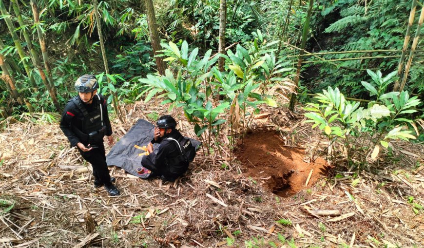 Granat  Nanas Meledak di Kebun, Warga Kampung Pangkalan Panik Berlarian