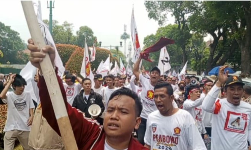 Relawan Anak Bangsa Kawal Pendaftaran Prabowo Gibran ke KPU, Agus Winarno: Ini Jadi Sejarah Bangsa