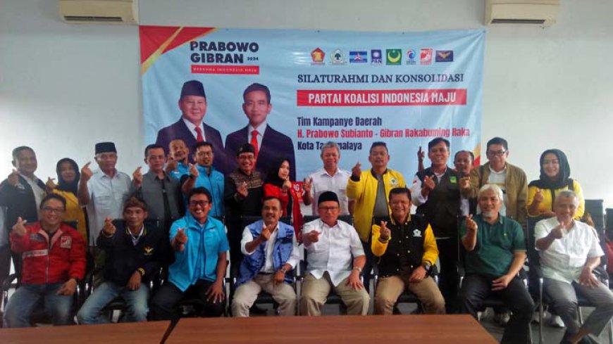 Partai Koalisi Indonesia Maju di Kota Tasik Konsolidasi Menangkan Prabowo-Gibran