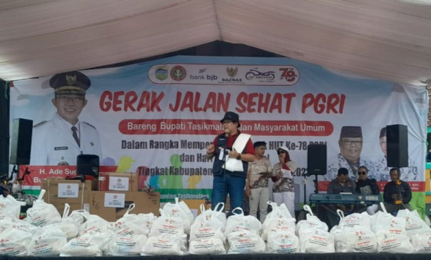 Bupati Ade Sebut PGRI Miliki Peran Penting Tingkatkan Mutu Pendidikan