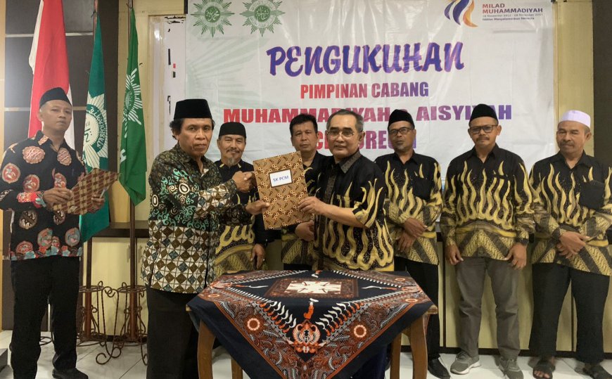 PC Muhammadiyah dan 'Aisyiyah Kec. Cibeureum Resmi Dikukuhkan