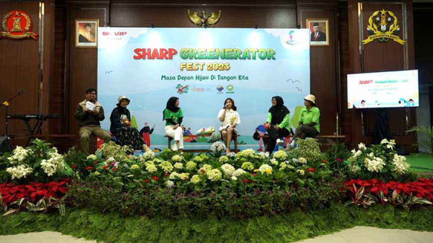 Rayakan Hari Jadi ke 8 tahun, Sharp Greenerator Edukasi Masyarakat Melalui Festival Lingkungan