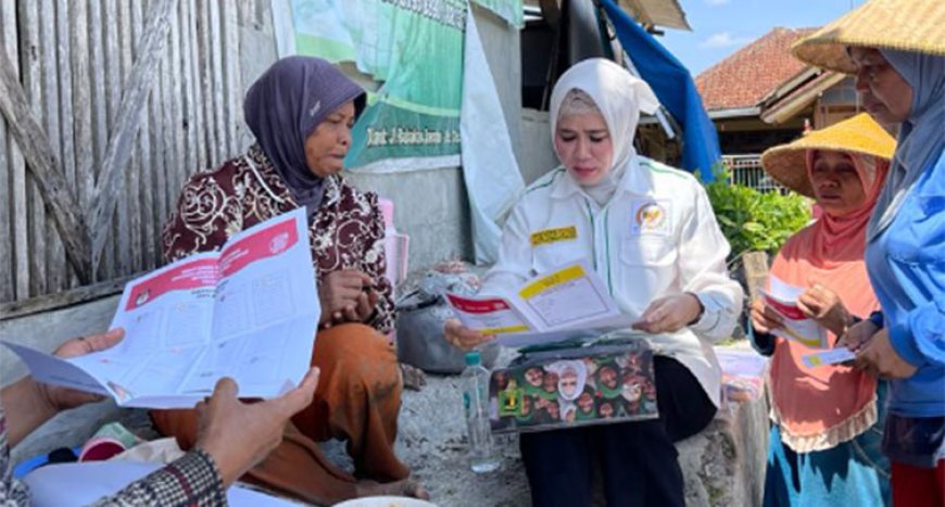 Nurhayati Effendi, Berkampanye dengan Hati, Makan Bersama Ibu-Ibu Petani