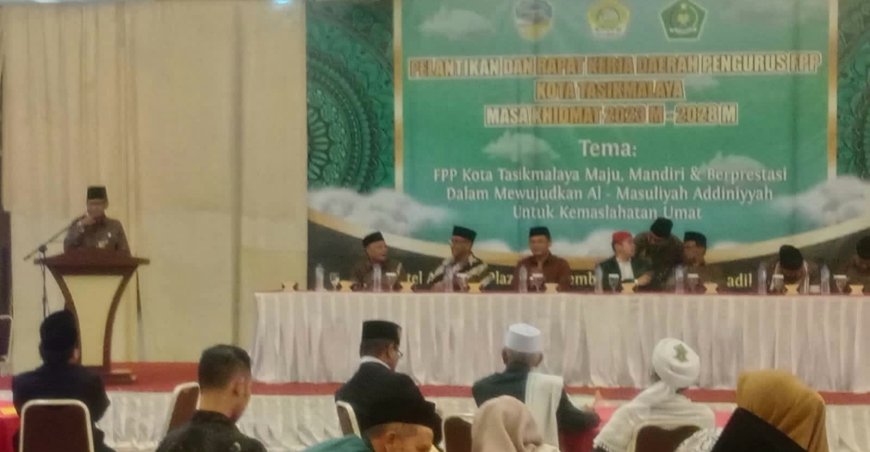 Resmi Dilantik, Pengurus Baru FPP Kota Tasik Bakal Lakukan Pendataan Ulang Ponpes