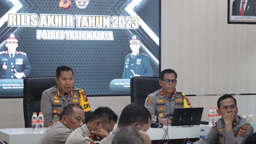 Polres Tasik Tangani 283 Kasus Pidana, Pencurian dengan Pemberatan Mendominasi