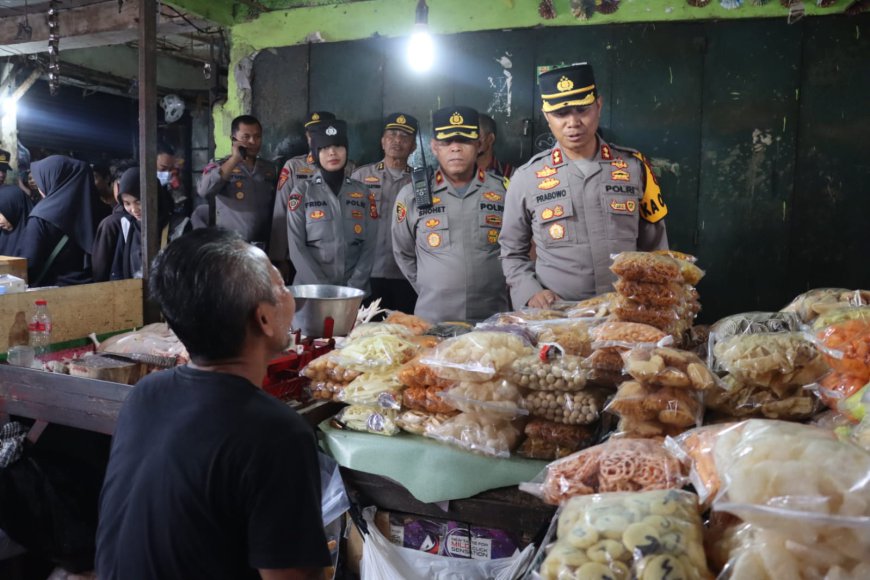 Jelang Pergantian Tahun, Kapolres Tasikmalaya Pastikan Harga Kebutuhan Pokok Stabil