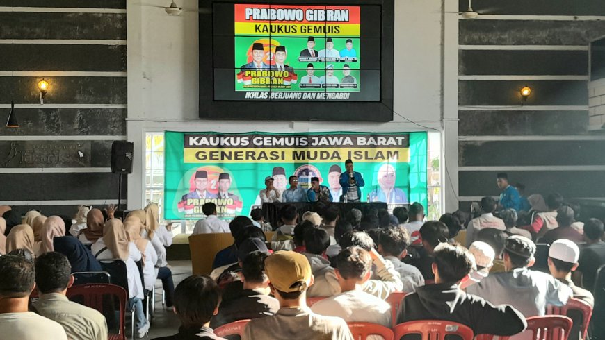 Deklarasi Dukungan Gemuis Jabar, Siap Menangkan Prabowo Gibran Sekali Putaran