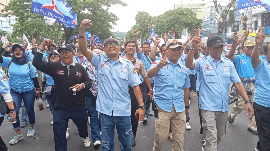 Siap Menangkan Prabowo Gibran, 4500 Relawan Anak Bangsa Jawa Tengah Hadiri Kirab Kebangsaan