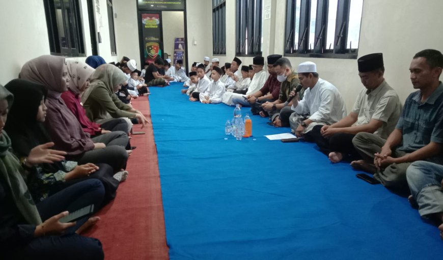 Satreskrim Polres Tasikmalaya, Ajak Anak Yatim Munggahan