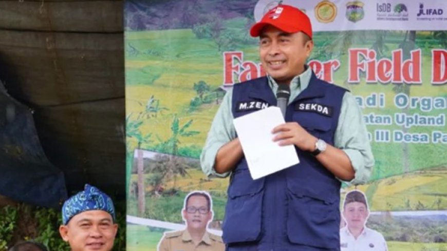 Sekda Tasikmalaya Bersama Petani Gelar Farmer Field Day Budidaya Padi Organik